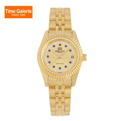 ROSCANI ROSW498528 Gold Dial Stainless Steel Strap Analog Women Watch ROSCANI ROSW498528 Gold Dial Stainless Steel Strap Analog Women Watch